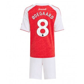 Arsenal Martin Odegaard #8 Domaci Dres za Dječji 2025-26 Kratak Rukavima (+ kratke hlače)